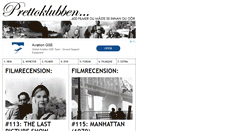 Desktop Screenshot of prettoklubben.com